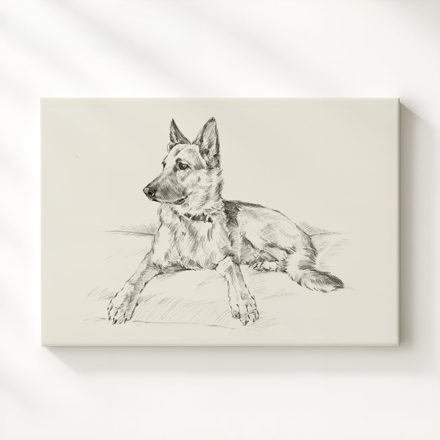 German Shepherd Fine Art Print